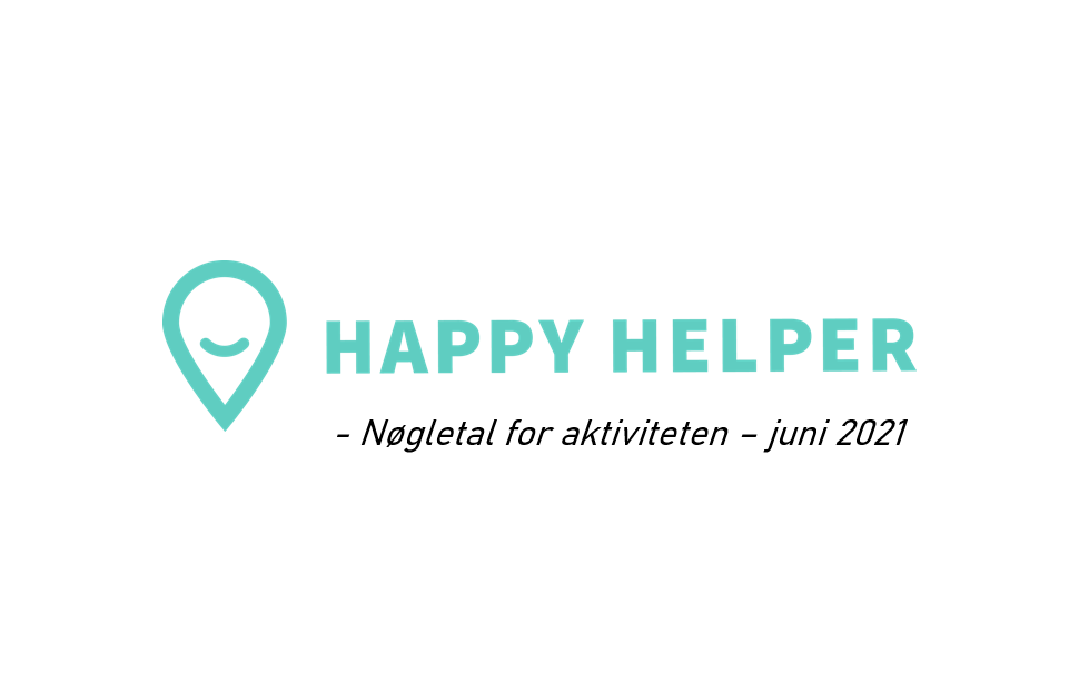 Happy Helper - nøgletal juni 2021