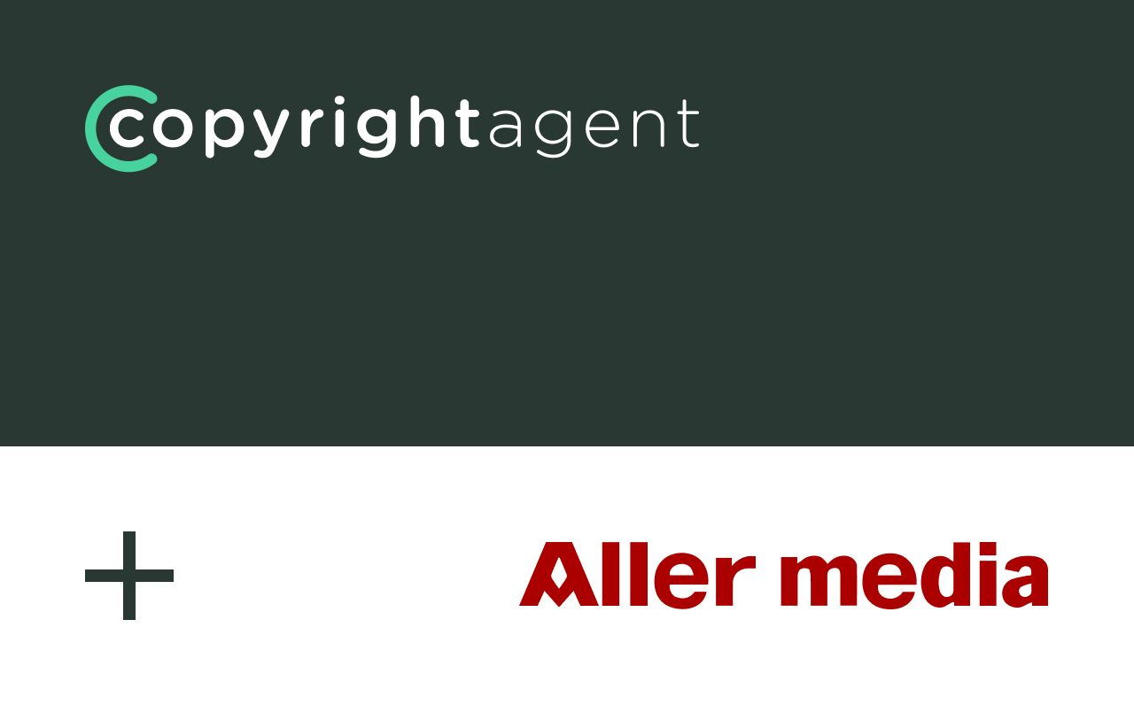 Copyright Agent: Kontrakt med Aller Media