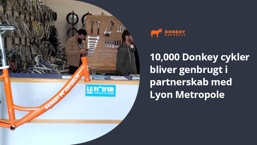 Donkey - 10.000 genbrugte cykler i Frankrig