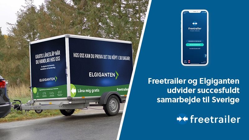 Freetrailer og Elgiganten udvider til Sverige