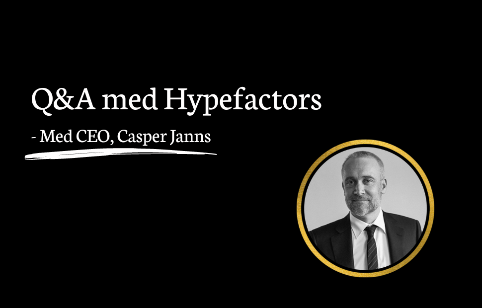 Hypefactors: Q&A med CEO