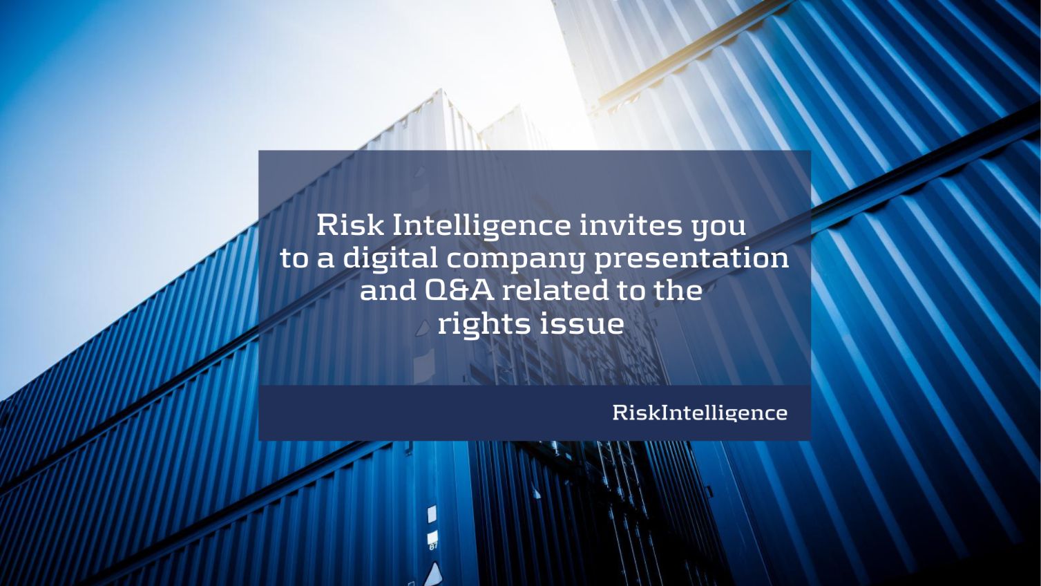 Risk Intelligence QA