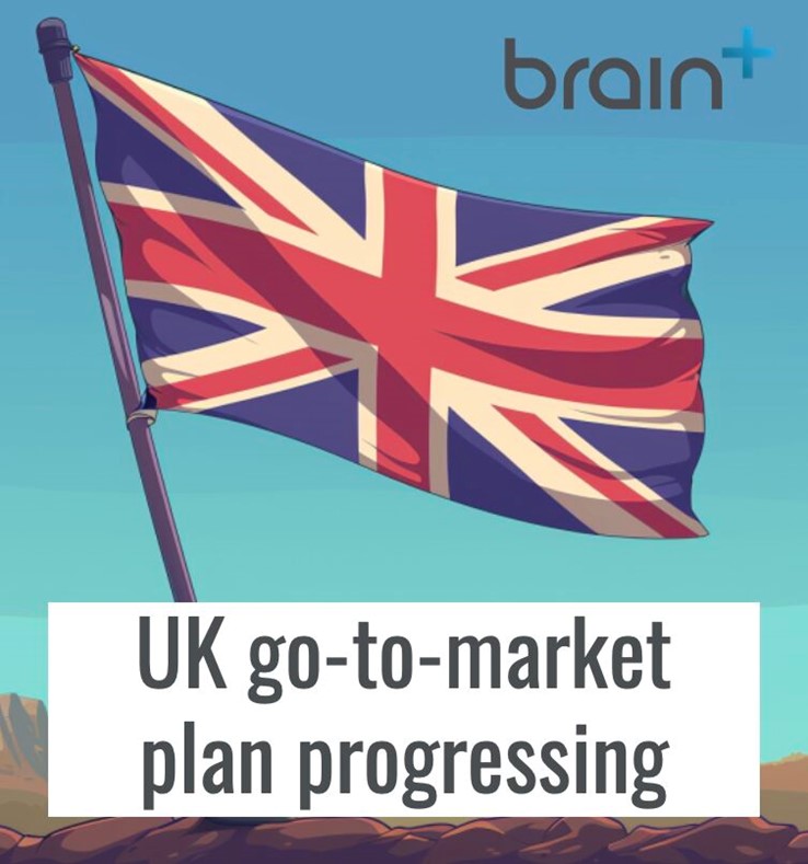 Brain+ opdaterer på strategi for proof of Business i UK